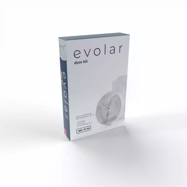 Evolar EVO-10AL Deur/Raamafdichting voor mobiele airco\'s - Transparant - 6m