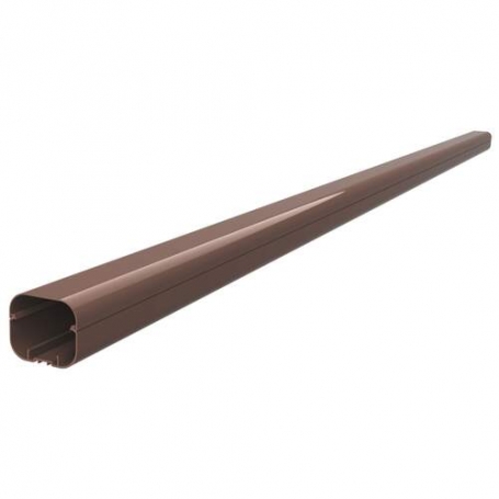 Technosystemi Excellens T75 leidingkanaal airco 72x64MM bruin Lengte 2MTR