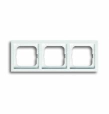 Busch-Jaeger afdekraam 3-voudig Studiowit Future Linear 1754-0-4237
