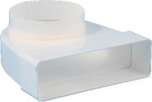 Overgangsstukken rechthoekig-rond