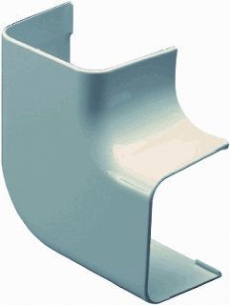 Canalit platte bocht 125x75MM 90*