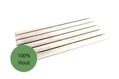 Evolar Bottom Panel voor Airco Omkasting - Wit - Wood - Uitbreiding XS 400 x 900 MM