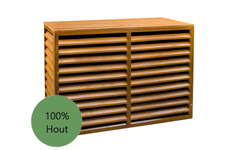 Evolar Evo-cover Airco Buitenunit Omkasting - Wood - XS 600 x 900 x 400 MM