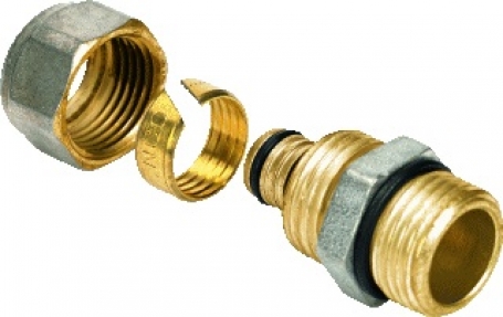 Henco overgangskoppeling 16 x 1/2 buitendraad 1-1604Z-S