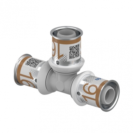 Uponor S-Press PPSU pers t-stuk 16 x 16 x 16 MM 1039944