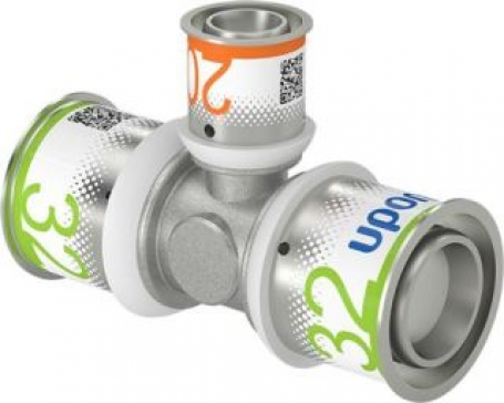 Uponor S-Press pers t-stuk verlopend 32 x 20 x 32 MM 1070581
