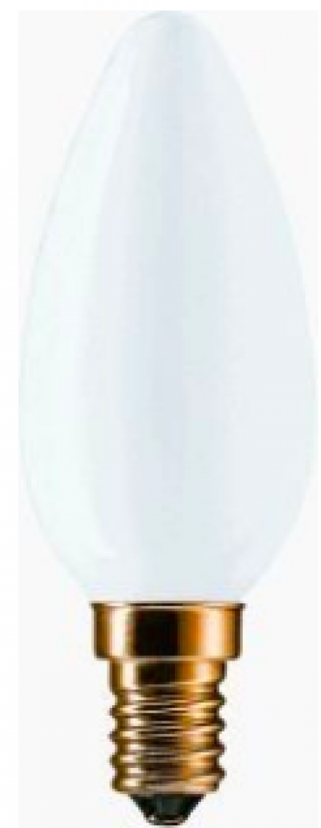 Gloeilamp kaarslamp softone wit 60W E14