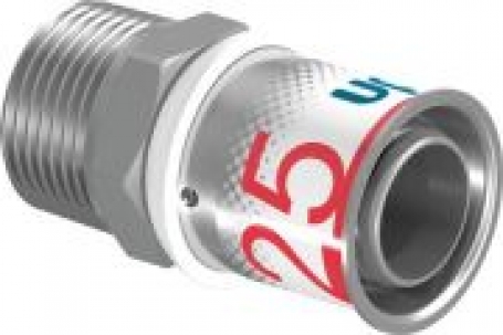 Uponor S-Press puntstuk 25 x 3/4'' 1070507