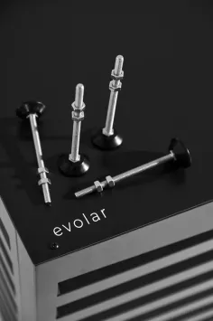Evolar Evo-cover Rubberen Opstelvoetjes 10CM set 4 stuks