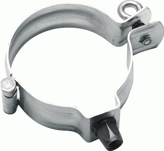 Rheinzink scharnier pijpbeugel 60MM zonder pen 2840000855