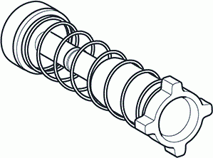 Sphinx dichtingsset t.b.v DS100 S8DSP217N1