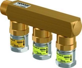 Uponor GAS veiligheidsverdeler 3-groeps 1086827