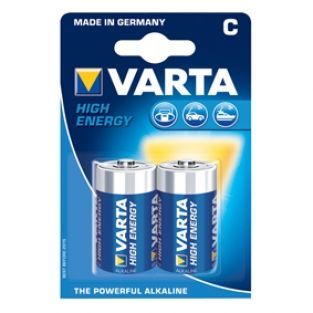 Varta batterij 2xC High Energy