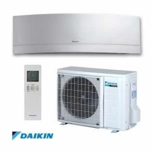 Daikin Emura FTXJ35MS/RXJ zilver single split set 3,5kW