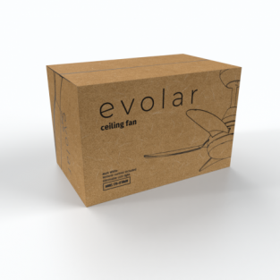 Evolar EVO-CF30MW - Plafondventilator - Matt White