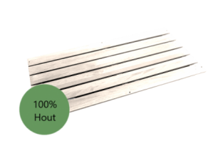 Evolar Bottom Panel voor Airco Omkasting - Wit - Wood - Uitbreiding XS 400 x 900 MM