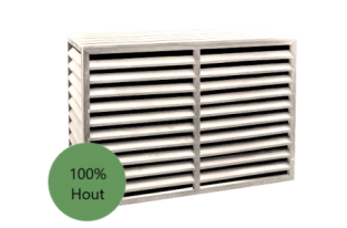Evolar Evo-cover wood small wit airco buitenunit omkasting 700 X 1000 X 500 MM