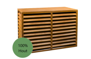 Evolar Evo-cover Airco Buitenunit Omkasting - Wood - Tower 1600 x 1200 x 650 MM