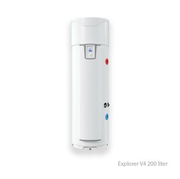 Fujitsu Explorer V4 200 Lucht-water warmtepompboiler - 2,5 kW - 200L