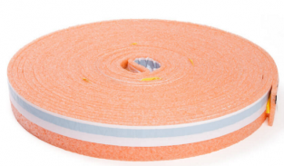 Variotherm variokomp randstrookisolatie 75x10MM rol 25M oranje liggend