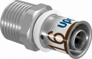 Uponor S-Press puntstuk 16 x 3/4'' 1070503